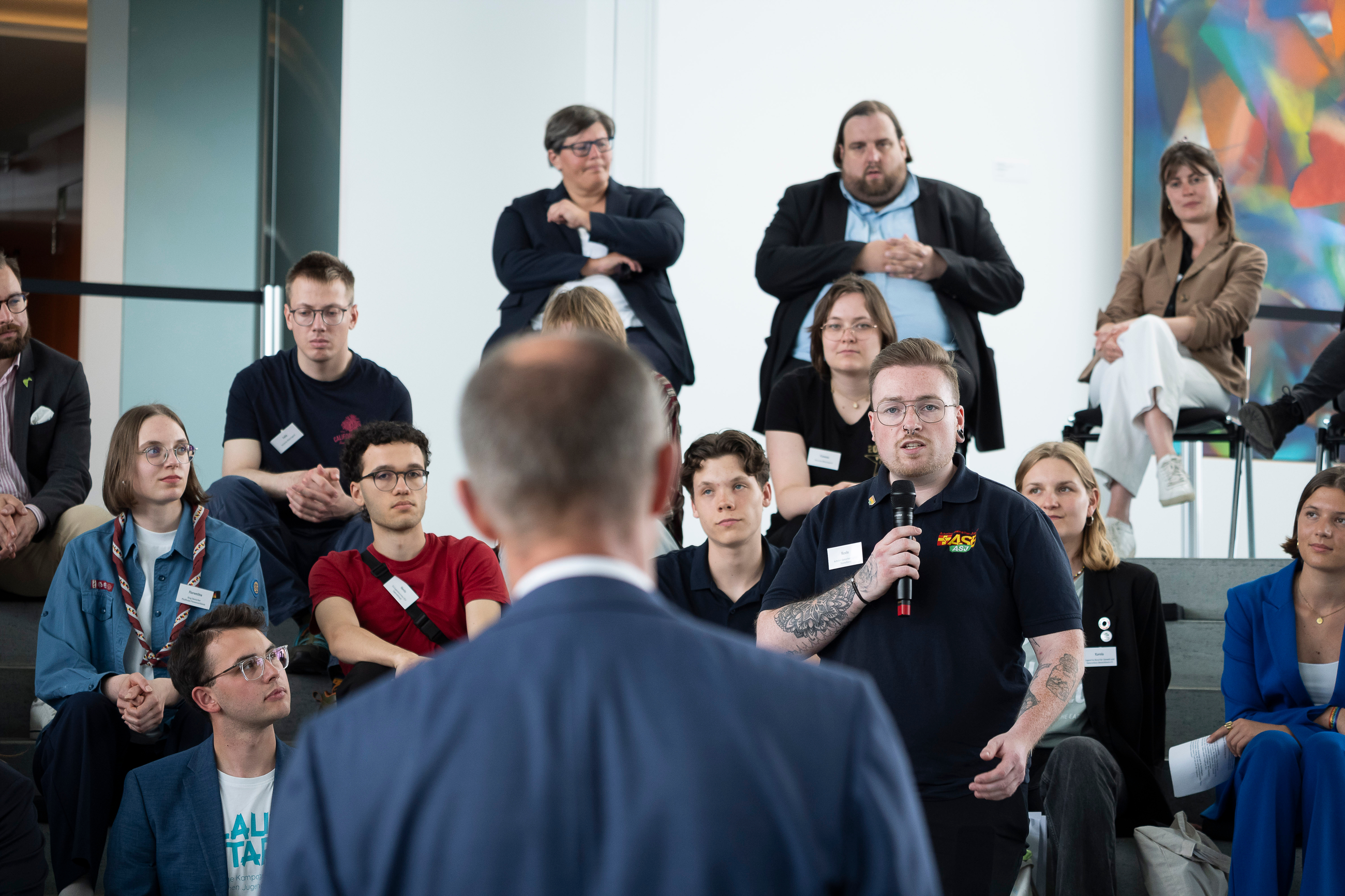 20260602_Jugendverbände im Gespräch mit Bundeskanzler Merz_Kevin Henkel ASJ Sachsen_Foto: Bundesregierung_Steffen Kugler.jpg